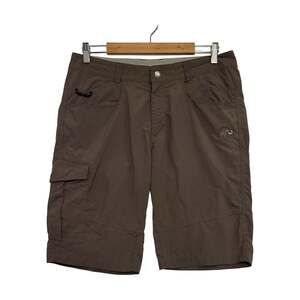 Mammut Consus Long Shorts Mens 34 Brown Cargo Hiking Outdoor Utility Lightweight